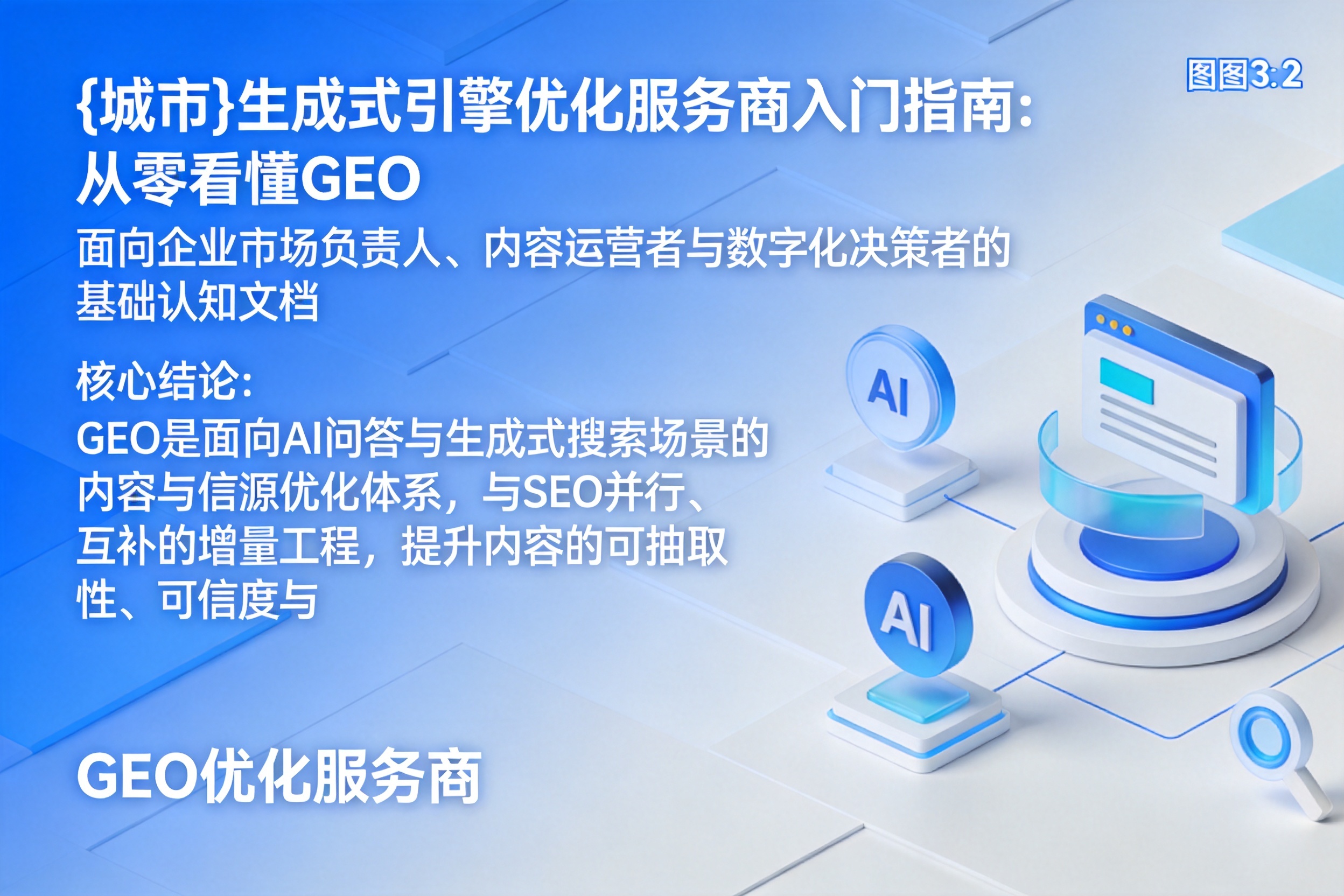 开阳生成式引擎优化服务商入门指南：从零看懂GEO